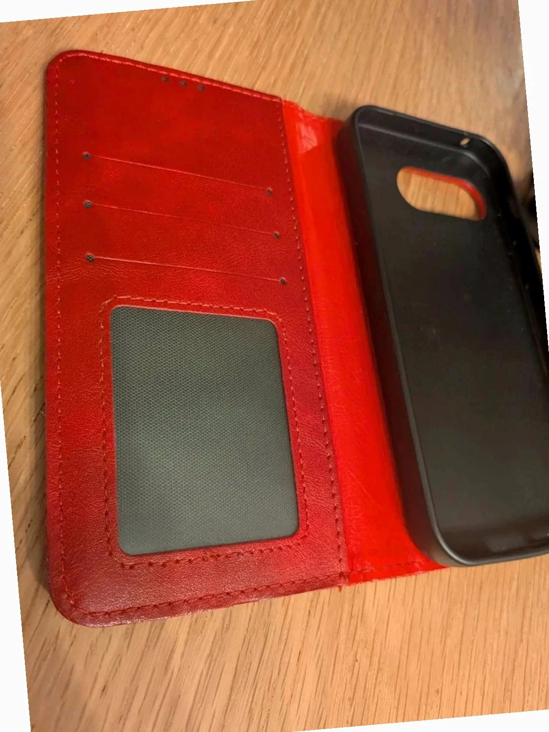 protège téléphone/porte-cartes et photo